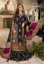 Load image into Gallery viewer, Buy ASIM JOFA | KHWAB-E-NAUBAHAR Collection this New collection of ASIM JOFA WINTER LAWN COLLECTION 2023 from our website. We have various PAKISTANI DRESSES ONLINE IN UK, ASIM JOFA CHIFFON COLLECTION. Get your unstitched or customized PAKISATNI BOUTIQUE IN UK, USA, UAE, FRACE , QATAR, DUBAI from Lebaasonline @ sale