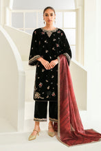 Load image into Gallery viewer, Buy Baroque Embroidered Velvet Collection Slik from Lebaasonline Pakistani Clothes Stockist in UK @ best price- SALE ! Shop Baroque Chantelle ‘24, Baroque PK Summer Suits, Pakistani Clothes Online UK for Wedding, Party &amp; Bridal Wear. Indian &amp; Pakistani Summer Dresses by BAROQUE in the UK &amp; USA at LebaasOnline.