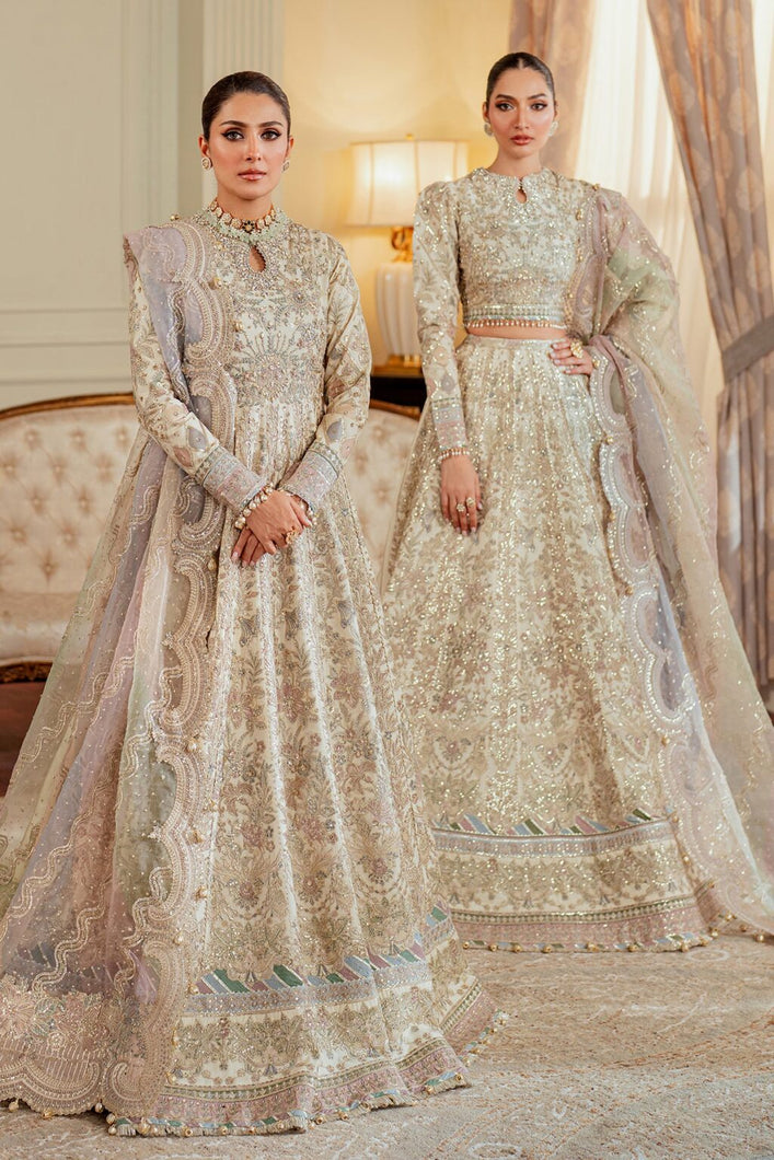 Buy Baroque Chantelle '24 Vol 2 Slik from Lebaasonline Pakistani Clothes Stockist in UK @ best price- SALE ! Shop Baroque Chantelle ‘24, Baroque PK Summer Suits, Pakistani Clothes Online UK for Wedding, Party & Bridal Wear. Indian & Pakistani Summer Dresses by BAROQUE in the UK & USA at LebaasOnline.