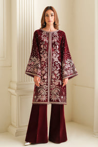 Baroque Embroidered Velvet Collection UF-743