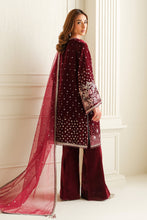 Load image into Gallery viewer, Baroque Embroidered Velvet Collection UF-743