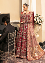 Load image into Gallery viewer, GULAAL | Embroidered Chiffon Pakistani designer dress is available @lebaasonline. The Pakistani Wedding dresses of Maria B, Gulaal can be customized for Bridal/party wear. Get express shipping in UK, USA, France, Germany for Asian Outfits USA. Maria B Sale online can be availed here!!