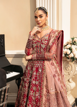 Load image into Gallery viewer, GULAAL | Embroidered Chiffon Pakistani designer dress is available @lebaasonline. The Pakistani Wedding dresses of Maria B, Gulaal can be customized for Bridal/party wear. Get express shipping in UK, USA, France, Germany for Asian Outfits USA. Maria B Sale online can be availed here!!