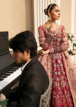 Load image into Gallery viewer, GULAAL | Embroidered Chiffon Pakistani designer dress is available @lebaasonline. The Pakistani Wedding dresses of Maria B, Gulaal can be customized for Bridal/party wear. Get express shipping in UK, USA, France, Germany for Asian Outfits USA. Maria B Sale online can be availed here!!