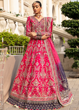 Load image into Gallery viewer, GULAAL | Embroidered Chiffon Pakistani designer dress is available @lebaasonline. The Pakistani Wedding dresses of Maria B, Gulaal can be customized for Bridal/party wear. Get express shipping in UK, USA, France, Germany for Asian Outfits USA. Maria B Sale online can be availed here!!