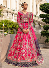 Load image into Gallery viewer, GULAAL | Embroidered Chiffon Pakistani designer dress is available @lebaasonline. The Pakistani Wedding dresses of Maria B, Gulaal can be customized for Bridal/party wear. Get express shipping in UK, USA, France, Germany for Asian Outfits USA. Maria B Sale online can be availed here!!