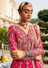 Load image into Gallery viewer, GULAAL | Embroidered Chiffon Pakistani designer dress is available @lebaasonline. The Pakistani Wedding dresses of Maria B, Gulaal can be customized for Bridal/party wear. Get express shipping in UK, USA, France, Germany for Asian Outfits USA. Maria B Sale online can be availed here!!