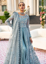 Load image into Gallery viewer, GULAAL | Embroidered Chiffon Pakistani designer dress is available @lebaasonline. The Pakistani Wedding dresses of Maria B, Gulaal can be customized for Bridal/party wear. Get express shipping in UK, USA, France, Germany for Asian Outfits USA. Maria B Sale online can be availed here!!