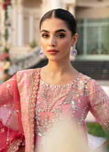 Load image into Gallery viewer, GULAAL | Embroidered Chiffon Pakistani designer dress is available @lebaasonline. The Pakistani Wedding dresses of Maria B, Gulaal can be customized for Bridal/party wear. Get express shipping in UK, USA, France, Germany for Asian Outfits USA. Maria B Sale online can be availed here!!