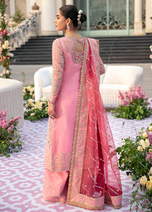 GULAAL | Embroidered Chiffon Pakistani designer dress is available @lebaasonline. The Pakistani Wedding dresses of Maria B, Gulaal can be customized for Bridal/party wear. Get express shipping in UK, USA, France, Germany for Asian Outfits USA. Maria B Sale online can be availed here!!