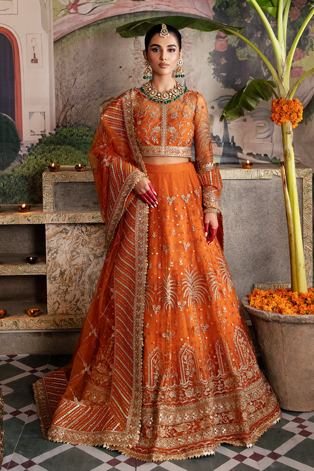 AFROZEH | Shehnai Wedding Formals'23. This Pakistani Bridal dresses online in USA of Afrozeh La Fuchsia Collection is available our official website. We, the largest stockists of Afrozeh La Fuchsia Maria B Wedding dresses USA Get Wedding dress in USA UK, France from Lebaasonline.