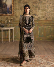 Load image into Gallery viewer, Faiza Saqlain | Manaar - Velvet Collection &#39;23 available at Lebaasonline. The largest stockiest of Dresses in the UK. Shop Maria B Clothes Pakistani wedding. Afrozeh wedding, Faiza Saqlain, Qalamkar Embroidered on discounted price in UK USA Manchester London Australia Belgium UAE France Germany Birmingham on Sale.