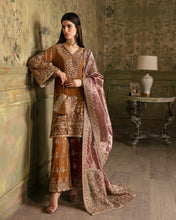 Load image into Gallery viewer, Faiza Saqlain | Manaar - Velvet Collection &#39;23 available at Lebaasonline. The largest stockiest of Dresses in the UK. Shop Maria B Clothes Pakistani wedding. Afrozeh wedding, Faiza Saqlain, Qalamkar Embroidered on discounted price in UK USA Manchester London Australia Belgium UAE France Germany Birmingham on Sale.