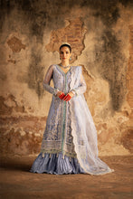 Load image into Gallery viewer, Buy AJR Luxury Formals&#39;24 | Majesty Pakistani formal Dresses Available for in Sizes Modern Printed embroidery dresses on lawn &amp; luxury cotton designer fabric created by Khadija Shah from Pakistan &amp; for SALE in the UK, USA, Malaysia, London. Book now ready to wear Medium sizes or customise @Lebaasonline.