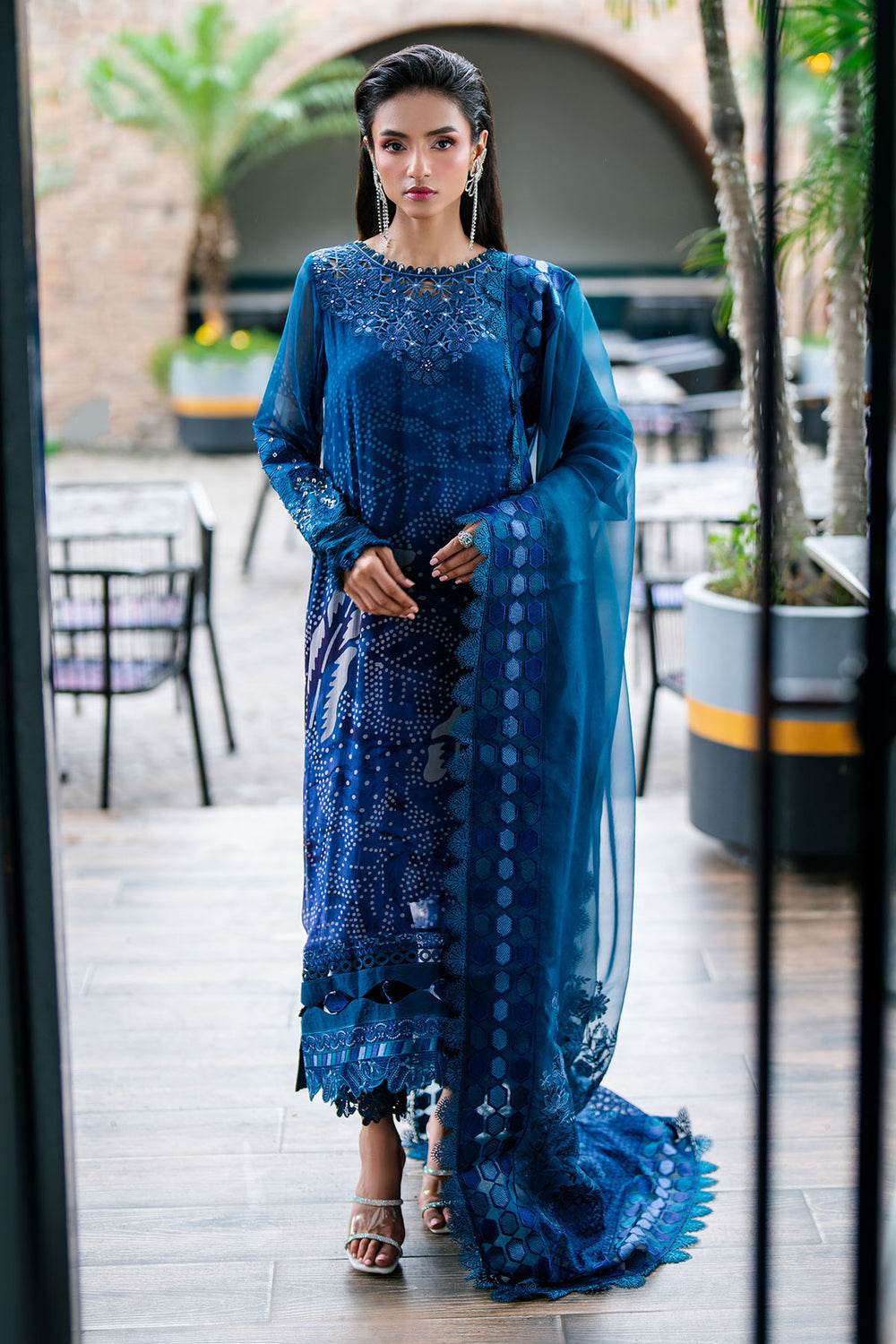 Buy Nureh | Ballerina formal lawn Dress from our website for this Summer. This year make your wardrobe filled with elegant Eid collection We have Maria B, Nureh Eid collection, Imrozia chiffon collection unstitched and customization done. Buy Nureh Eid collection '24 in USA, UK from lebaasonline