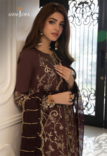 Load image into Gallery viewer, Buy ASIM JOFA | AIRA Collection &#39;23 this New collection of ASIM JOFA WEDDING LAWN COLLECTION 2023 from our website. We have various PAKISTANI DRESSES ONLINE IN UK, ASIM JOFA CHIFFON COLLECTION. Get your unstitched or customized PAKISATNI BOUTIQUE IN UK, USA, UAE, FRACE , QATAR, DUBAI from Lebaasonline @ Sale price.