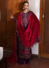 Load image into Gallery viewer, Hussain Rehar Karandi A/W 2024 LEBAASONLINE Available on our website. We have exclusive variety of PAKISTANI DRESSES ONLINE. This wedding season get your unstitched or customized dresses from our PAKISTANI BOUTIQUE ONLINE. PAKISTANI DRESSES IN UK, USA,  Lebaasonline at SALE price!