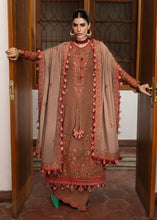 Load image into Gallery viewer, Hussain Rehar Karandi A/W 2024 LEBAASONLINE Available on our website. We have exclusive variety of PAKISTANI DRESSES ONLINE. This wedding season get your unstitched or customized dresses from our PAKISTANI BOUTIQUE ONLINE. PAKISTANI DRESSES IN UK, USA,  Lebaasonline at SALE price!