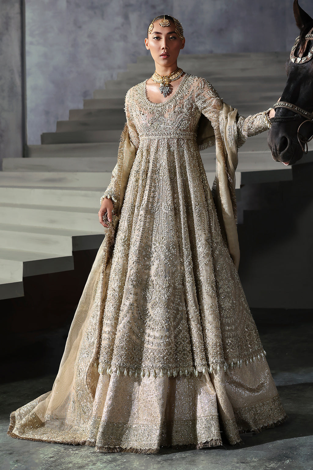 Buy Afrozeh Brides Wedding '24 exclusive collection of Afrozeh | Festive WEDDING COLLECTION 2024 from our website. We have various PAKISTANI DRESSES ONLINE IN UK,Afrozeh . Get your unstitched or customized PAKISATNI BOUTIQUE IN UK, USA, FRACE , QATAR, DUBAI from Lebaasonline @ SALE