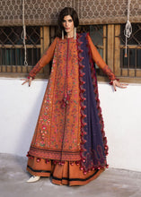 Load image into Gallery viewer, Hussain Rehar Karandi A/W 2024 LEBAASONLINE Available on our website. We have exclusive variety of PAKISTANI DRESSES ONLINE. This wedding season get your unstitched or customized dresses from our PAKISTANI BOUTIQUE ONLINE. PAKISTANI DRESSES IN UK, USA,  Lebaasonline at SALE price!