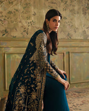 Load image into Gallery viewer, Faiza Saqlain | Manaar - Velvet Collection &#39;23 available at Lebaasonline. The largest stockiest of Dresses in the UK. Shop Maria B Clothes Pakistani wedding. Afrozeh wedding, Faiza Saqlain, Qalamkar Embroidered on discounted price in UK USA Manchester London Australia Belgium UAE France Germany Birmingham on Sale.