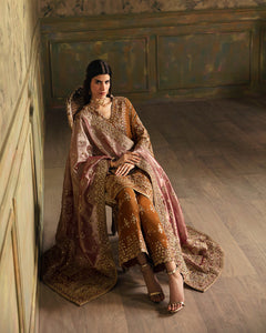 Faiza Saqlain | Manaar - Velvet Collection '23 available at Lebaasonline. The largest stockiest of Dresses in the UK. Shop Maria B Clothes Pakistani wedding. Afrozeh wedding, Faiza Saqlain, Qalamkar Embroidered on discounted price in UK USA Manchester London Australia Belgium UAE France Germany Birmingham on Sale.