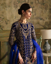 Load image into Gallery viewer, Faiza Saqlain | Manaar - Velvet Collection &#39;23 available at Lebaasonline. The largest stockiest of Dresses in the UK. Shop Maria B Clothes Pakistani wedding. Afrozeh wedding, Faiza Saqlain, Qalamkar Embroidered on discounted price in UK USA Manchester London Australia Belgium UAE France Germany Birmingham on Sale.