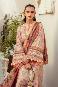 Buy AJR Alif AFFORDABLE LAWN'24 | Coral Blush Pakistani Dresses Available for in Sizes Modern Printed embroidery dresses on lawn & luxury cotton designer fabric created by Khadija Shah from Pakistan & for SALE in the UK, USA, Malaysia, London. Book now ready to wear Medium sizes or customise @Lebaasonline.