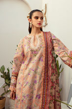 Load image into Gallery viewer, Buy AJR Alif AFFORDABLE LAWN&#39;24 | Coral Blush Pakistani Dresses Available for in Sizes Modern Printed embroidery dresses on lawn &amp; luxury cotton designer fabric created by Khadija Shah from Pakistan &amp; for SALE in the UK, USA, Malaysia, London. Book now ready to wear Medium sizes or customise @Lebaasonline.