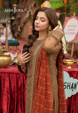 Load image into Gallery viewer, Buy ASIM JOFA LIMITED EDITION | AJMJ 10 exclusive chiffon collection of ASIM JOFA WEDDING COLLECTION 2024 from our website. We have various PAKISTANI DRESSES ONLINE IN UK, ASIM JOFA CHIFFON COLLECTION 2024. Get your unstitched or customized PAKISATNI BOUTIQUE IN UK, USA, from Lebaasonline at SALE!