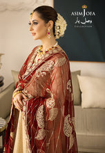 Load image into Gallery viewer, Buy ASIM JOFA | VASL E YAAR &#39;23 this New collection of ASIM JOFA WEDDING LAWN COLLECTION 2023 from our website. We have various PAKISTANI DRESSES ONLINE IN UK, ASIM JOFA CHIFFON COLLECTION. Get your unstitched or customized PAKISATNI BOUTIQUE IN UK, USA, UAE, FRACE , QATAR, DUBAI from Lebaasonline @ Sale price.