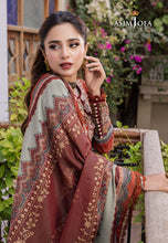 Load image into Gallery viewer, Buy ASIM JOFA | Rania Pre-Winter&#39;23 Collection this New collection of ASIM JOFA WINTER LAWN COLLECTION 2023 from our website. We have various PAKISTANI DRESSES ONLINE IN UK, ASIM JOFA CHIFFON COLLECTION. Get your unstitched or customized PAKISATNI BOUTIQUE IN UK, USA, UAE, FRACE , QATAR, DUBAI from Lebaasonline @ sale