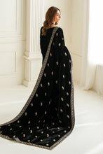 Load image into Gallery viewer, Buy Baroque Pakistani Designer Embroidered Velvet Shawl with discount code and sale price. Shop Pakistani Clothes Online UK- BAROQUE Chiffon for Wedding, Luxury Lawn 2024 Embroidered Chiffon, Velvet Suits, Winter dresses &amp; Bridal Wear &amp; Ready Made Suits for Pakistani Party Wear UK and USA at LebaasOnline.