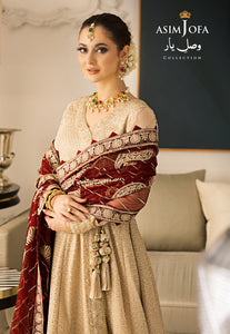 Buy ASIM JOFA | VASL E YAAR '23 this New collection of ASIM JOFA WEDDING LAWN COLLECTION 2023 from our website. We have various PAKISTANI DRESSES ONLINE IN UK, ASIM JOFA CHIFFON COLLECTION. Get your unstitched or customized PAKISATNI BOUTIQUE IN UK, USA, UAE, FRACE , QATAR, DUBAI from Lebaasonline @ Sale price.