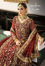 Load image into Gallery viewer, Buy ASIM JOFA | VASL E YAAR &#39;23 this New collection of ASIM JOFA WEDDING LAWN COLLECTION 2023 from our website. We have various PAKISTANI DRESSES ONLINE IN UK, ASIM JOFA CHIFFON COLLECTION. Get your unstitched or customized PAKISATNI BOUTIQUE IN UK, USA, UAE, FRACE , QATAR, DUBAI from Lebaasonline @ Sale price.