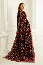 Load image into Gallery viewer, Buy Baroque Pakistani Designer Embroidered Velvet Shawl with discount code and sale price. Shop Pakistani Clothes Online UK- BAROQUE Chiffon for Wedding, Luxury Lawn 2024 Embroidered Chiffon, Velvet Suits, Winter dresses &amp; Bridal Wear &amp; Ready Made Suits for Pakistani Party Wear UK and USA at LebaasOnline.