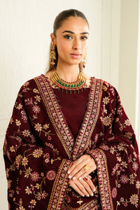 Buy Baroque Pakistani Designer Embroidered Velvet Shawl with discount code and sale price. Shop Pakistani Clothes Online UK- BAROQUE Chiffon for Wedding, Luxury Lawn 2024 Embroidered Chiffon, Velvet Suits, Winter dresses & Bridal Wear & Ready Made Suits for Pakistani Party Wear UK and USA at LebaasOnline.