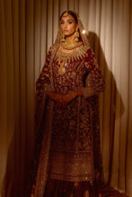 Load image into Gallery viewer, ERUM KHAN STORE | Bridal Couture 25 | INDIAN PAKISTANI DESIGNER DRESSES &amp; READY TO WEAR PAKISTANI CLOTHES. Buy JAHAN WEDDING Embroidered Collection of Winter Lawn, Original Pakistani Designer Clothing, Unstitched &amp; Stitched suits for women. Next Day Delivery in the UK. Express shipping to USA, France, Germany &amp; Australia.