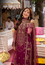 Load image into Gallery viewer, Buy ASIM JOFA LIMITED EDITION | AJMJ 09 exclusive chiffon collection of ASIM JOFA WEDDING COLLECTION 2024 from our website. We have various PAKISTANI DRESSES ONLINE IN UK, ASIM JOFA CHIFFON COLLECTION 2024. Get your unstitched or customized PAKISATNI BOUTIQUE IN UK, USA, from Lebaasonline at SALE!