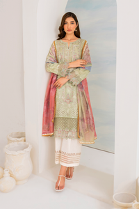 IZNIK | GUZEL LAWN '24 | IGL-02 EMBROIDERED LAWN