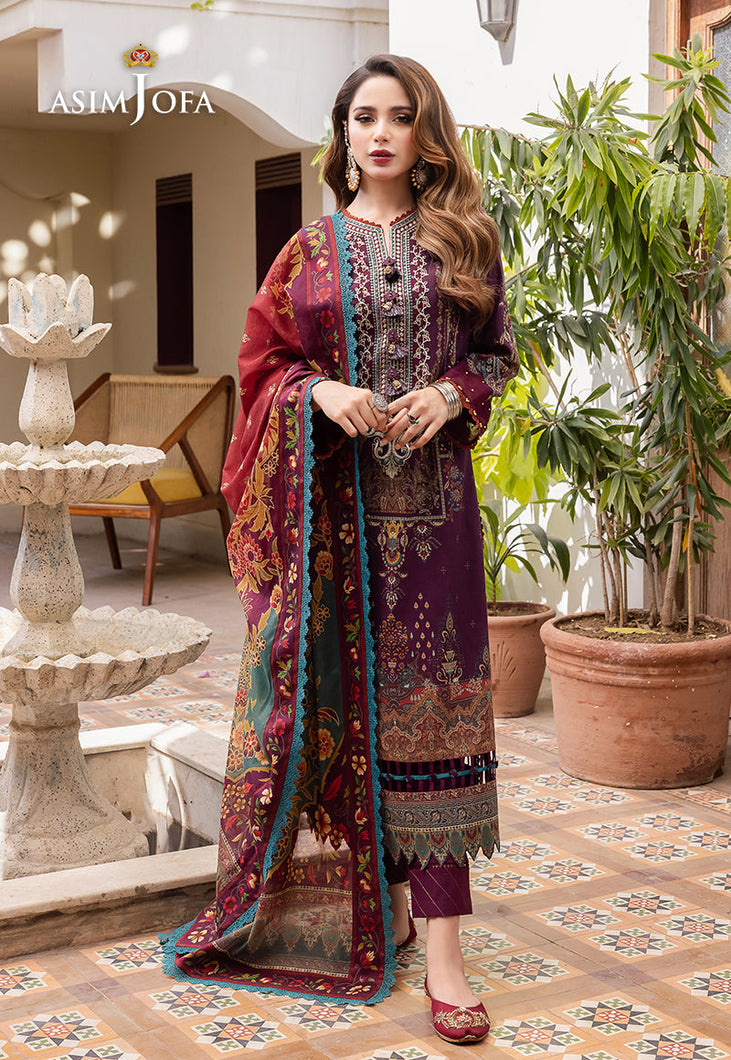 Buy ASIM JOFA | Rania Pre-Winter'23 Collection this New collection of ASIM JOFA WINTER LAWN COLLECTION 2023 from our website. We have various PAKISTANI DRESSES ONLINE IN UK, ASIM JOFA CHIFFON COLLECTION. Get your unstitched or customized PAKISATNI BOUTIQUE IN UK, USA, UAE, FRACE , QATAR, DUBAI from Lebaasonline @ sale