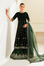 Load image into Gallery viewer, Buy Baroque Embroidered Velvet Collection Slik from Lebaasonline Pakistani Clothes Stockist in UK @ best price- SALE ! Shop Baroque Chantelle ‘24, Baroque PK Summer Suits, Pakistani Clothes Online UK for Wedding, Party &amp; Bridal Wear. Indian &amp; Pakistani Summer Dresses by BAROQUE in the UK &amp; USA at LebaasOnline.