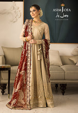 Load image into Gallery viewer, Buy ASIM JOFA | VASL E YAAR &#39;23 this New collection of ASIM JOFA WEDDING LAWN COLLECTION 2023 from our website. We have various PAKISTANI DRESSES ONLINE IN UK, ASIM JOFA CHIFFON COLLECTION. Get your unstitched or customized PAKISATNI BOUTIQUE IN UK, USA, UAE, FRACE , QATAR, DUBAI from Lebaasonline @ Sale price.