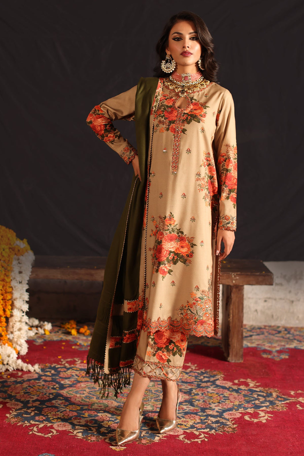 Charizma Clothes are Heavenly Comfort with a stunning look! Buy Luxury Winter Lawn Suits by CHARIZMA | MIRAAS Vol 1 on SALE Price at LEBAASONLINE- The largest stockists of Best Pakistani Designer stitched Velvet Winter dresses such as Latest Fashion MARIA. B. & Charizma  Suits in the UK & USA