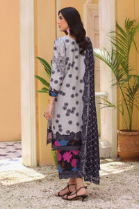 CHARIZMA | Embroidered Linen Shawl '24 | SHW4-05