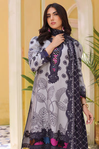 CHARIZMA | Embroidered Linen Shawl '24 | SHW4-05