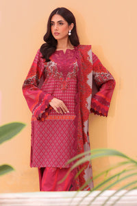 CHARIZMA | Embroidered Linen Shawl '24 | SHW4-06