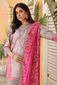 CHARIZMA | Embroidered Linen Shawl '24 | SHW4-04