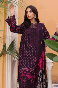 CHARIZMA | Embroidered Linen Shawl '24 | SHW4-01