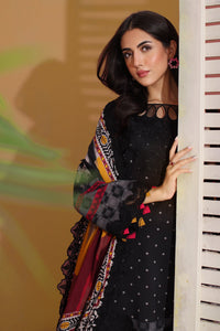 CHARIZMA | Embroidered Linen Shawl '24 | SHW4-03